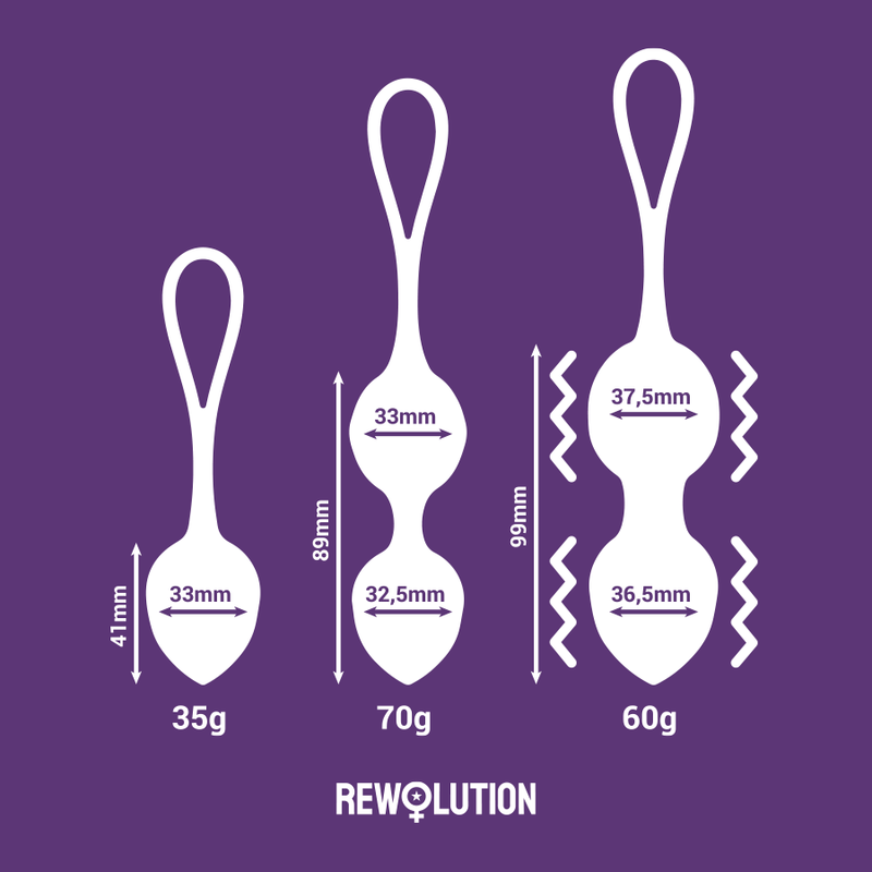 Bola Kegel Dupla Vibração+ 2 Bolas Rewobeads Controlo Remoto Watchme