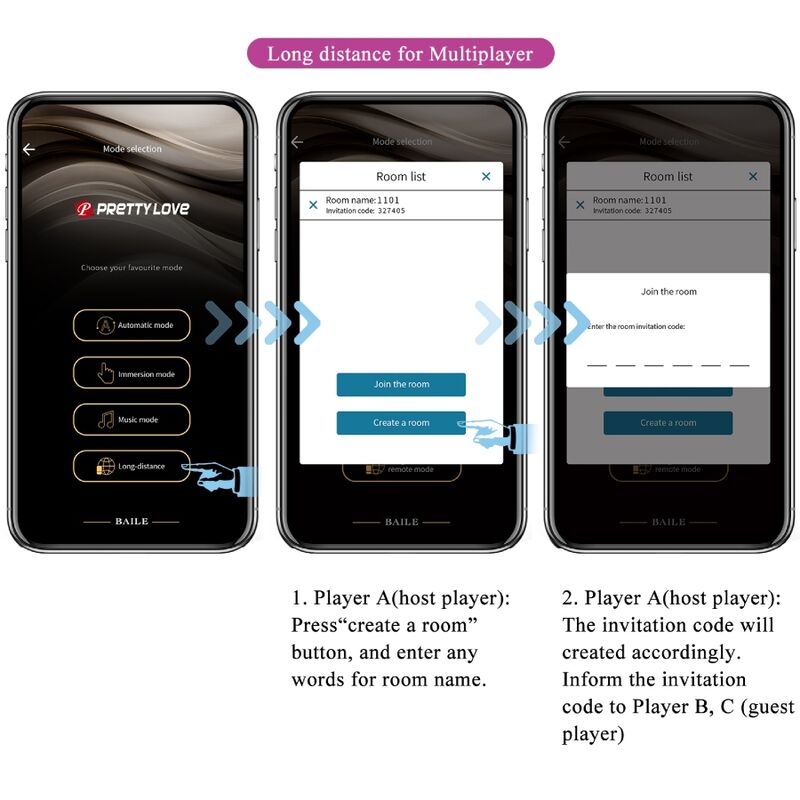 Bola Kegel Dupla Vibração Usb PrettyLove Elvira Controlo Remoto App