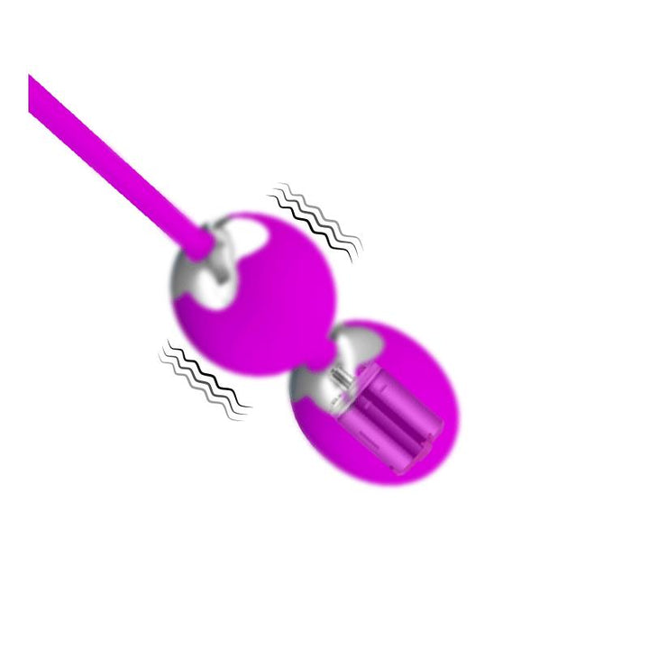 Bola Kegel Dupla Vibração Usb PrettyLove Willie Controlo Remoto