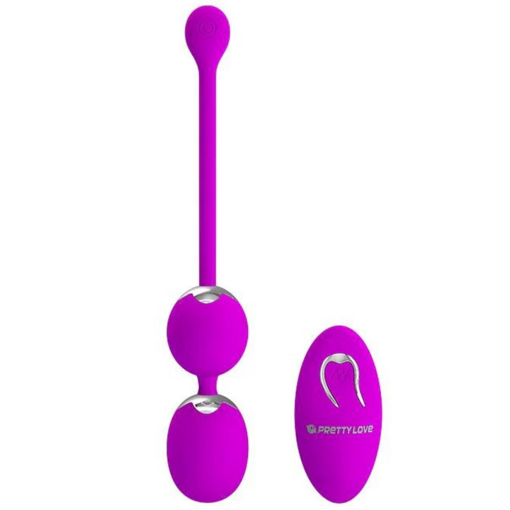 Bola Kegel Dupla Vibração Usb PrettyLove Willie Controlo Remoto