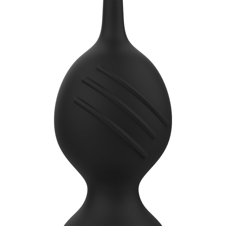 Bola Kegel Dupla Vibração Usb Rithual Nisha Preto