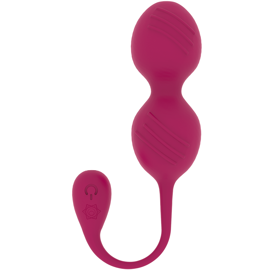 Bola Kegel Dupla Vibração Usb Rithual Nisha Vermelho