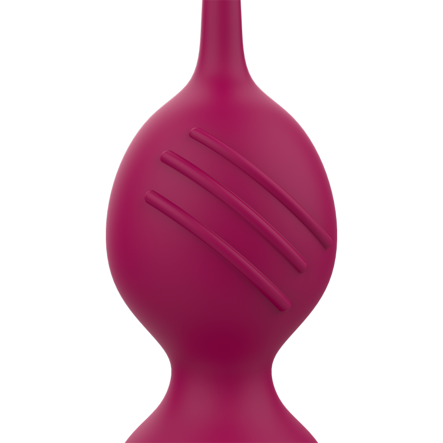 Bola Kegel Dupla Vibração Usb Rithual Nisha Vermelho
