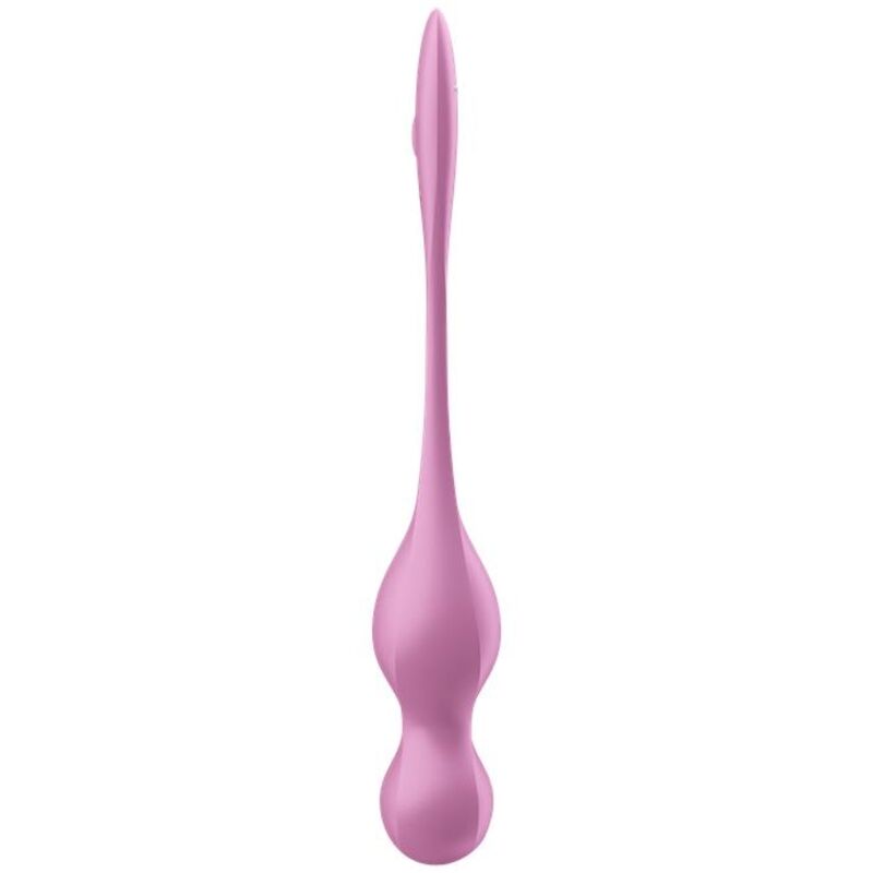 Bola Kegel Dupla Vibração Usb Satisfyer Love Birds 1 Rosa Controlo Remoto App