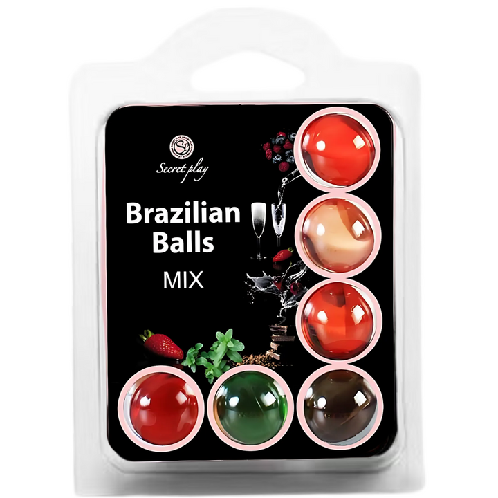 Bolinhas Explosivas SecretPlay Pack Conjunto 6 Sabores