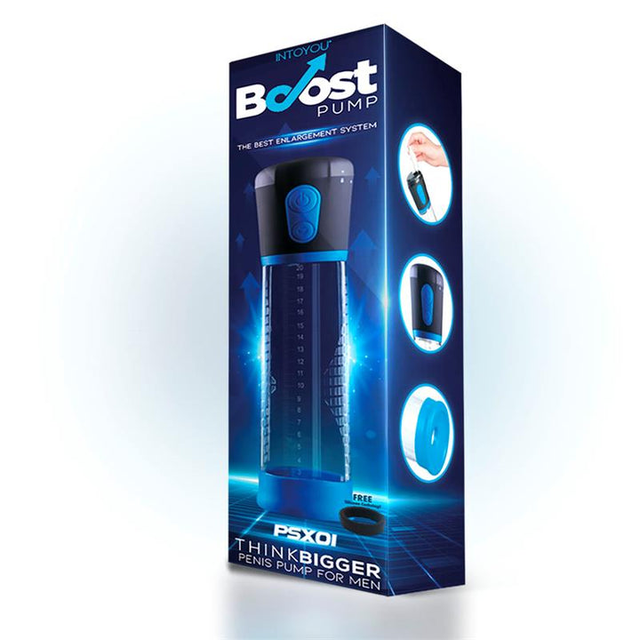 Bomba Peniana Vácuo Automática Pilhas BoostPump PSX01