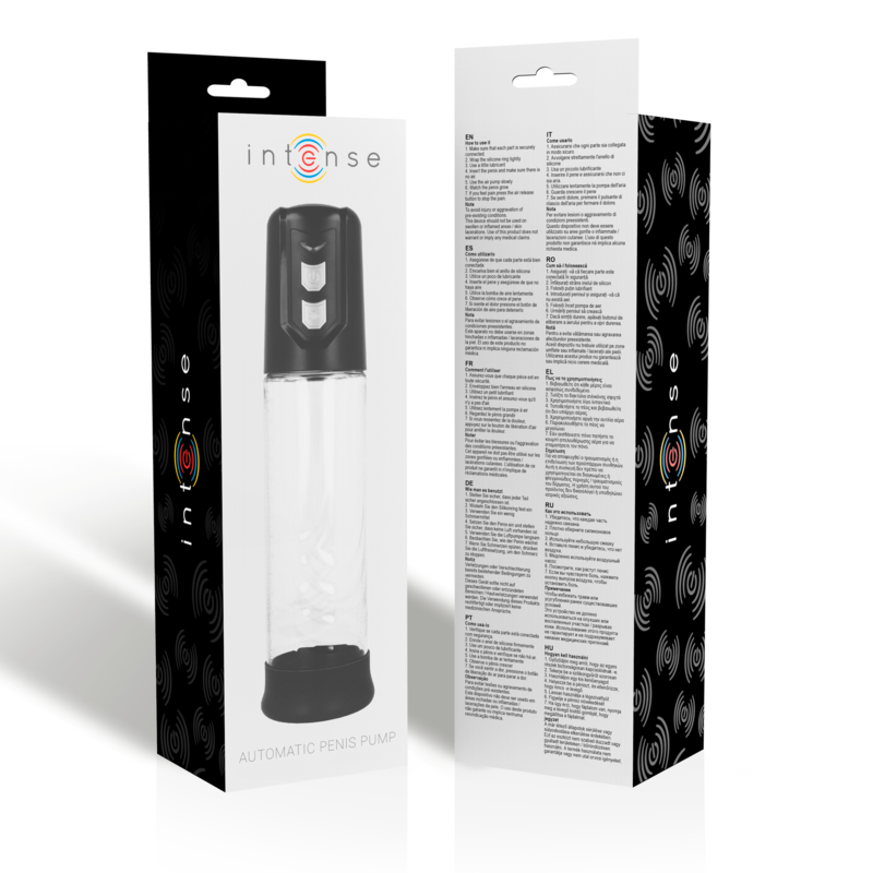 Bomba Peniana Vácuo Automática Pilhas Intense