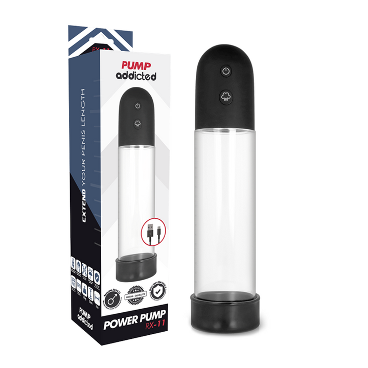 Bomba Peniana Vácuo Automática Usb PumpAddicted RX11
