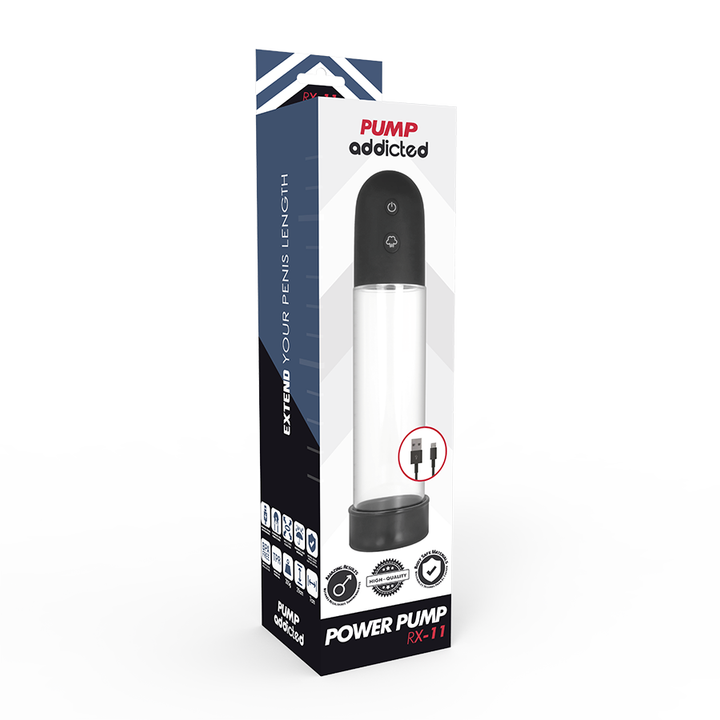 Bomba Peniana Vácuo Automática Usb PumpAddicted RX11