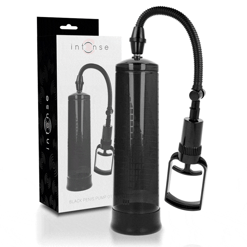 Bomba Peniana Vácuo Manual Intense Preto l