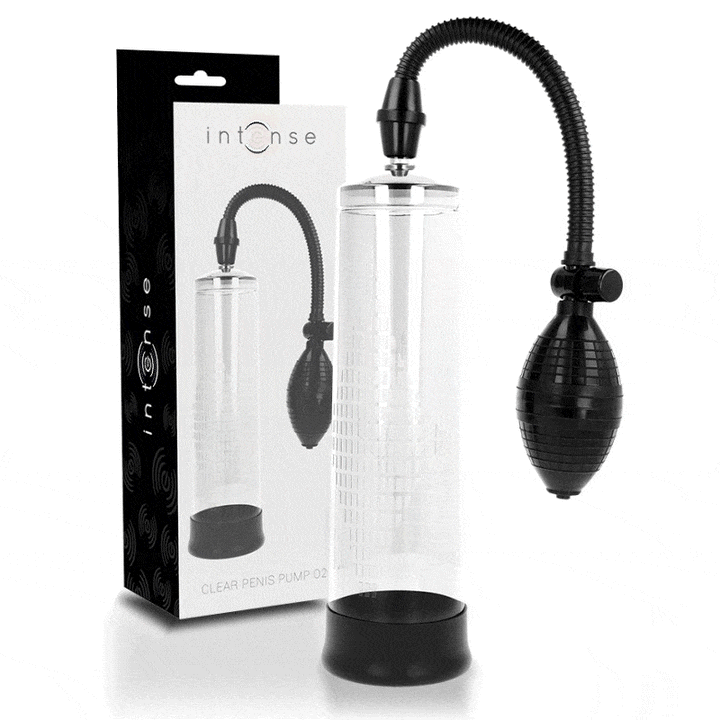 Bomba Peniana Vácuo Manual Intense Transparente ll