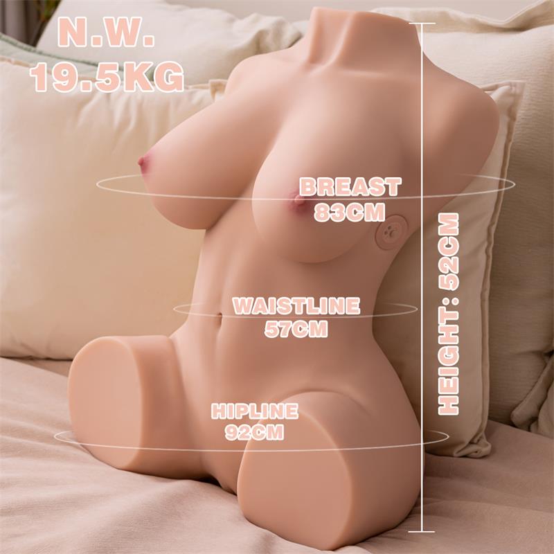 Boneca Realista Silicone Usb Movimento Shequ Dania 19.5kg Usb