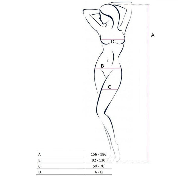 Catsuit Passion Woman BS049 Preto