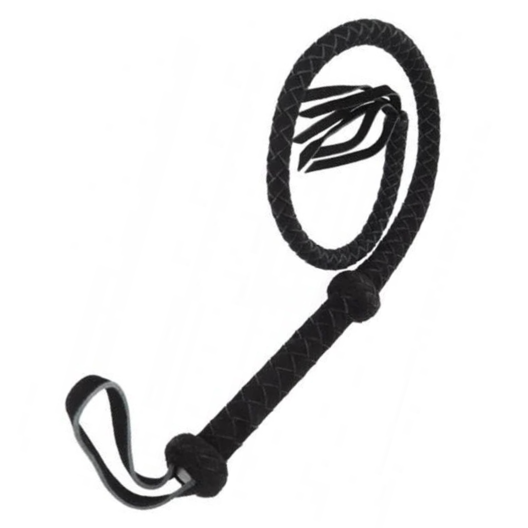 Chicote Comprido BondagePlay Preto 100cm