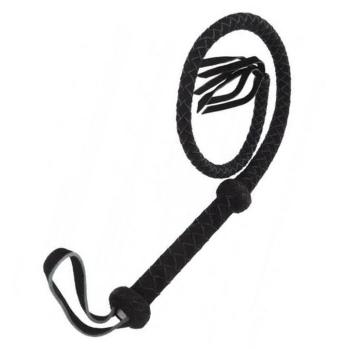Chicote Comprido BondagePlay Preto 100cm