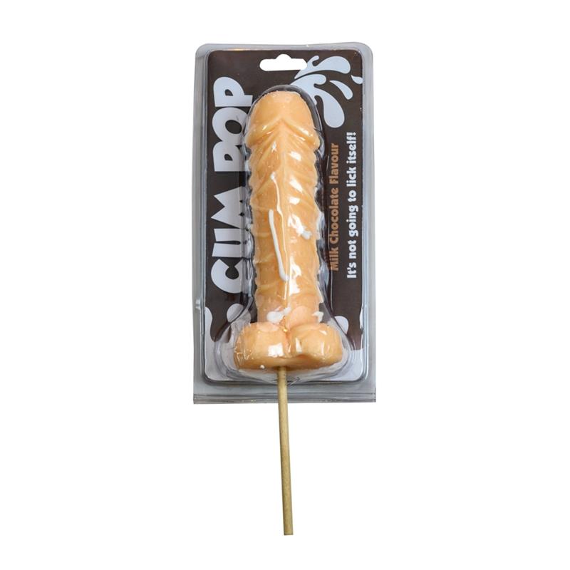 Chupa Formato Pénis Spencer Chocolate Leite