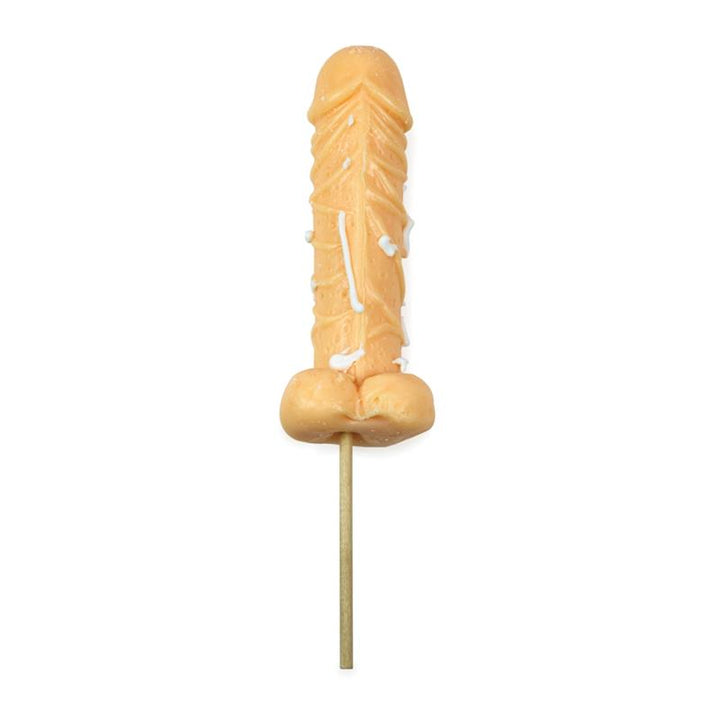 Chupa Formato Pénis Spencer Chocolate Leite