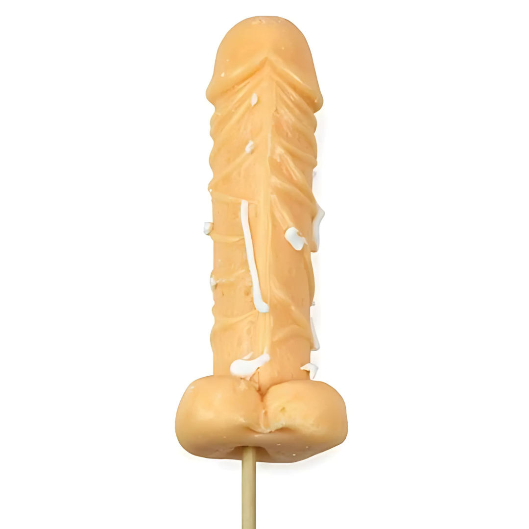 Chupa Formato Pénis Spencer Chocolate Leite