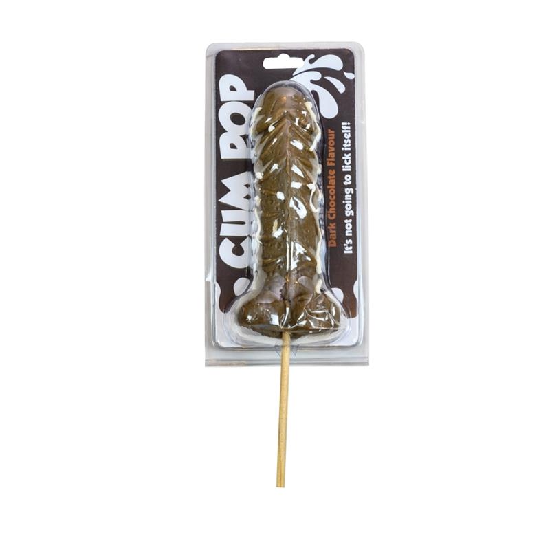 Chupa Formato Pénis Spencer Chocolate Negro