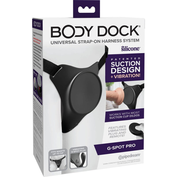 Cinto Strap-On Vibração BodyDock G-Spot Pro