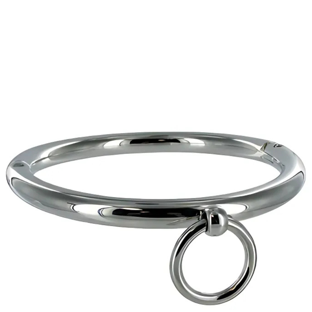 Coleira Metal Hard Anel 10cm