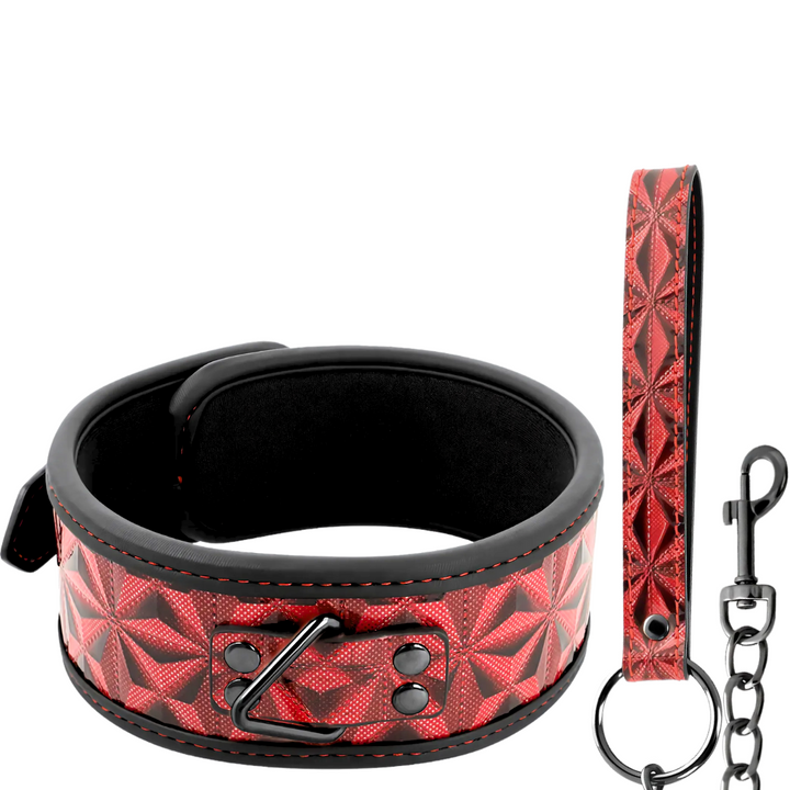 Coleira e Trela Begme Red Edition