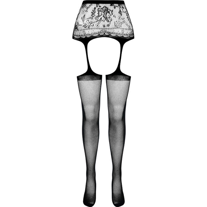 Collants Abertos Passion S028 Preto