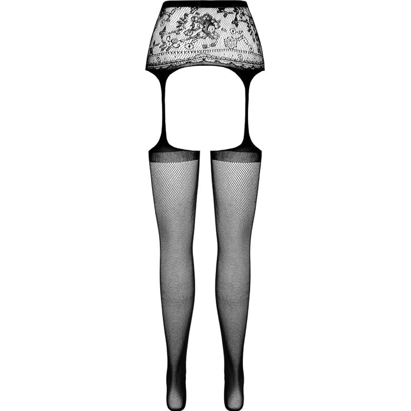 Collants Abertos Passion S028 Preto