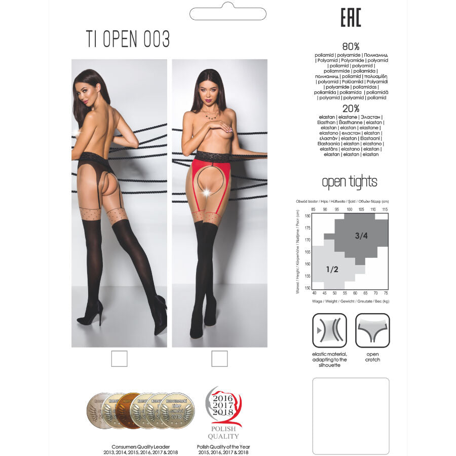 Collants Abertos Passion Tiopen 003
