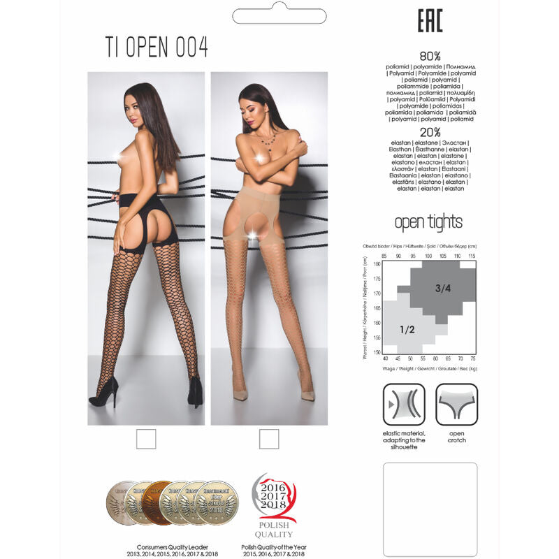 Collants Abertos Passion Tiopen 004