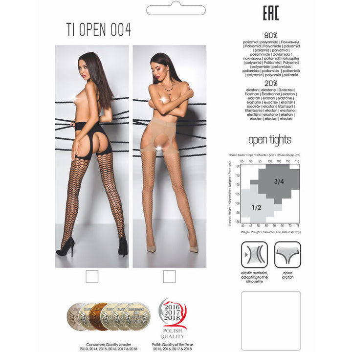 Collants Abertos Passion Tiopen 004