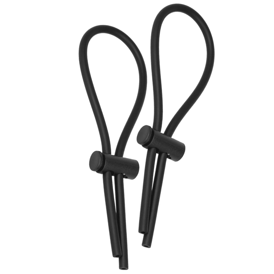 Conjunto 2 Anéis Penianos Ajustáveis Eletroestimulação Electrastim