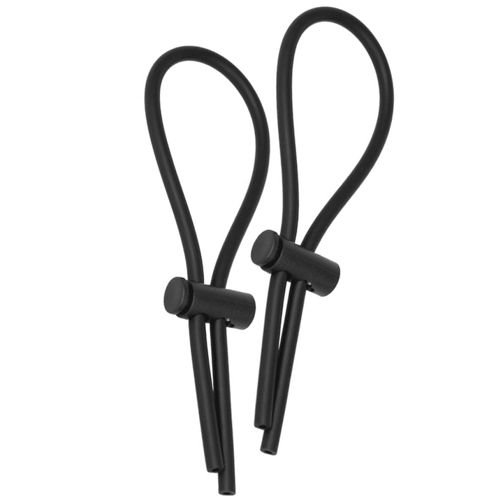 Conjunto 2 Anéis Penianos Ajustáveis Eletroestimulação Electrastim