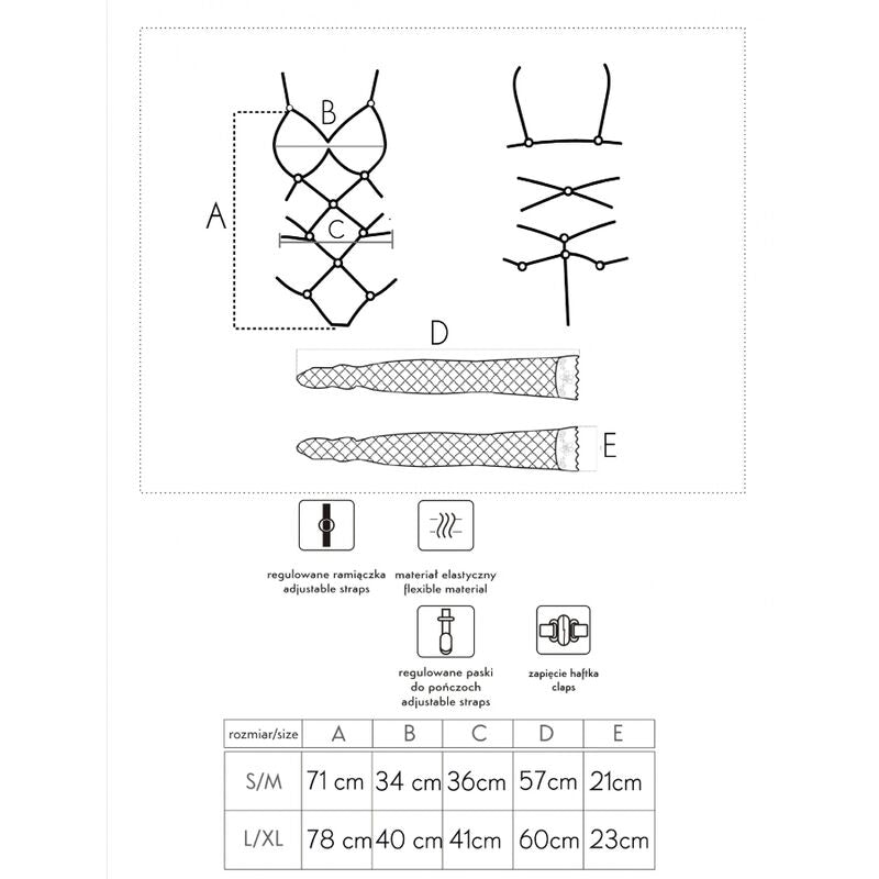 Conjunto 2 Peças Corsetti Thiara Preto