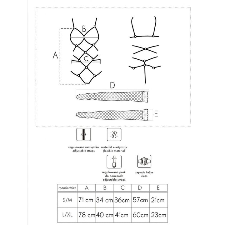 Conjunto 2 Peças Corsetti Thiara Preto