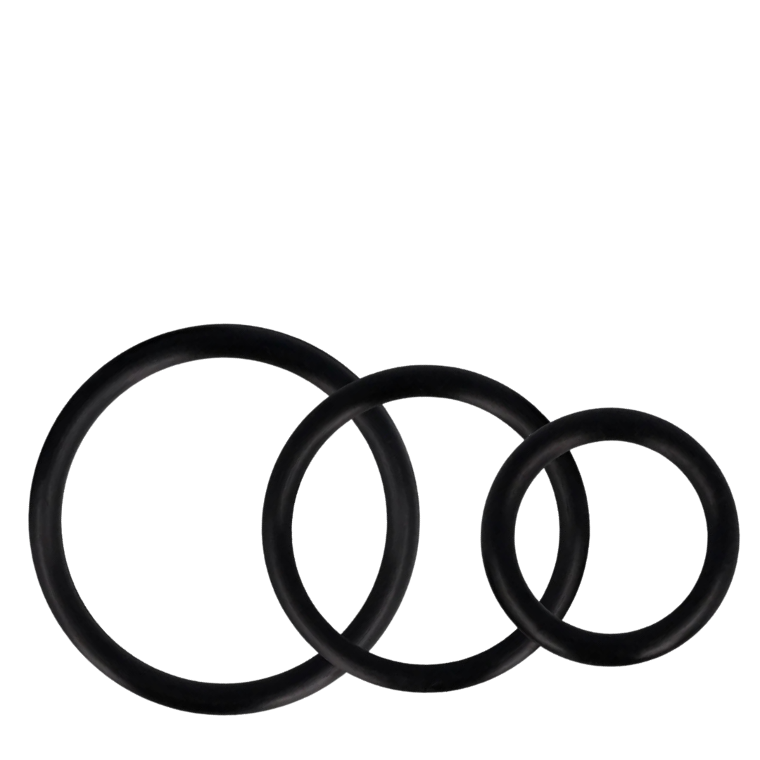 Conjunto 3 Anéis Penianos Addicted