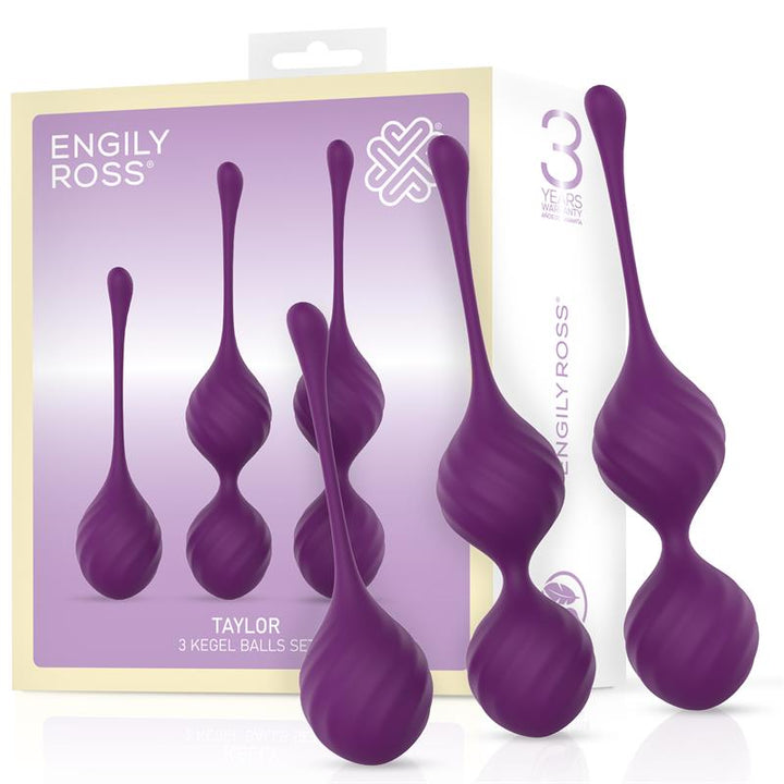 Conjunto 3 Bolas Kegel Engily Ross Taylor