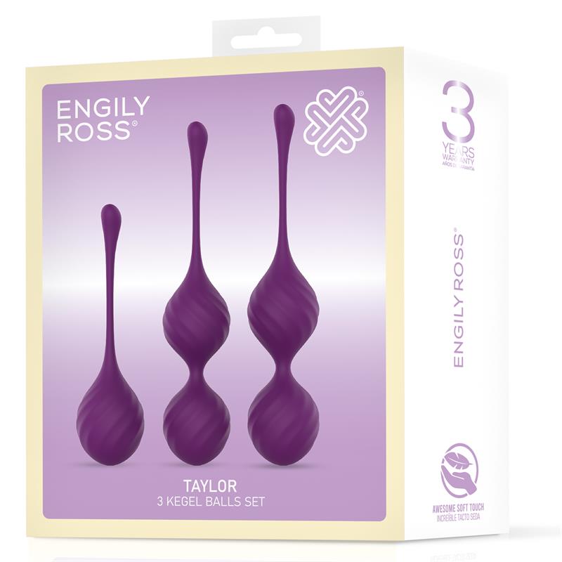 Conjunto 3 Bolas Kegel Engily Ross Taylor
