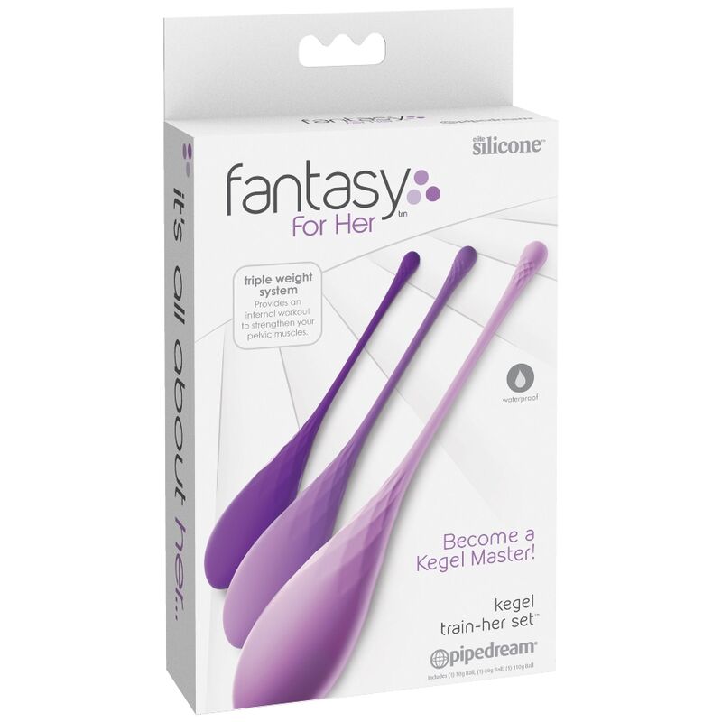Conjunto 3 Bolas Kegel FantasyForHer