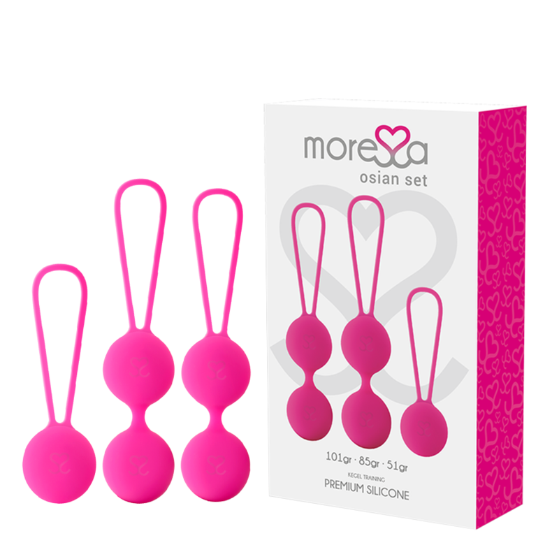 Conjunto 3 Bolas Kegel Moressa Osian