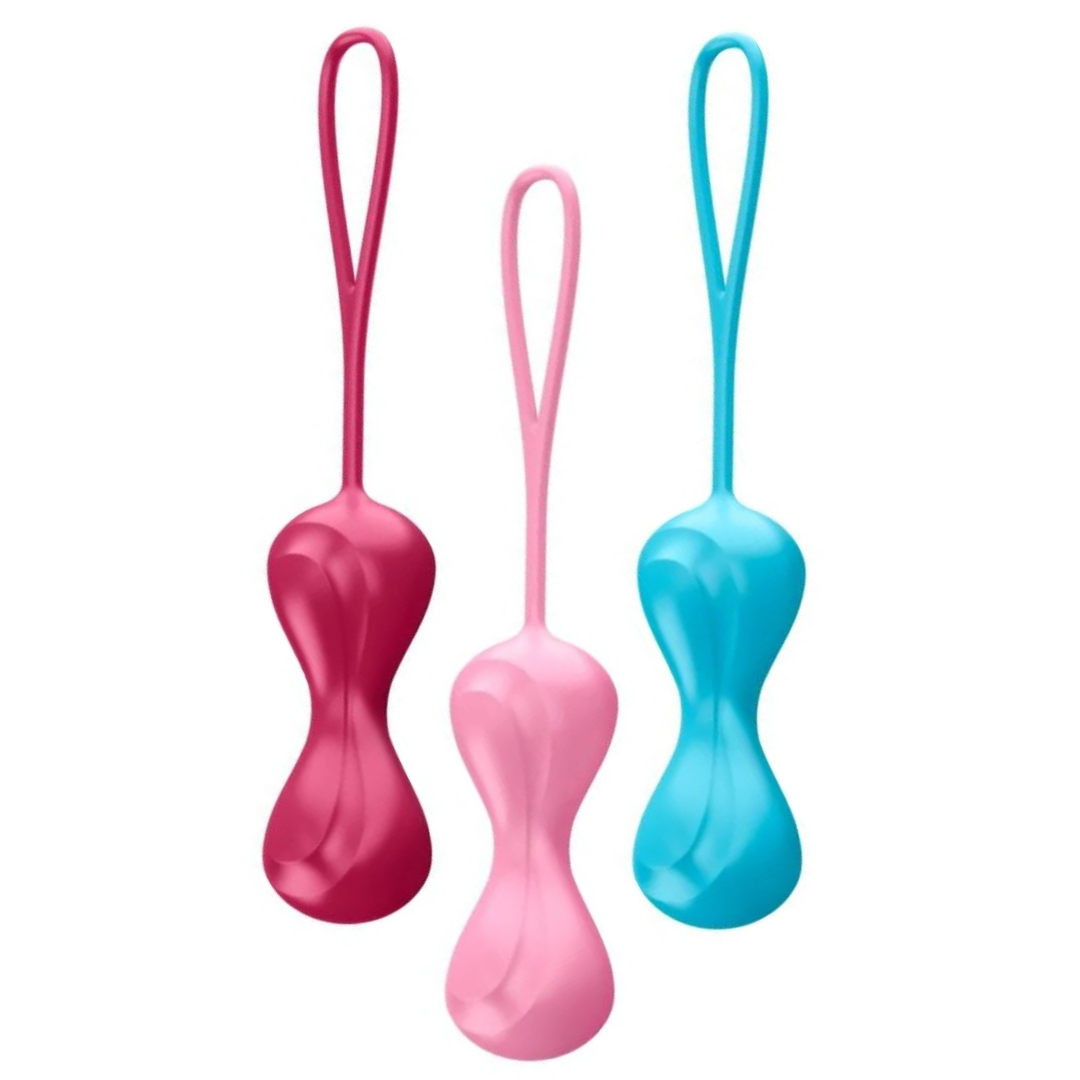 Conjunto 3 Bolas Kegel Satisfyer Loveballs 1