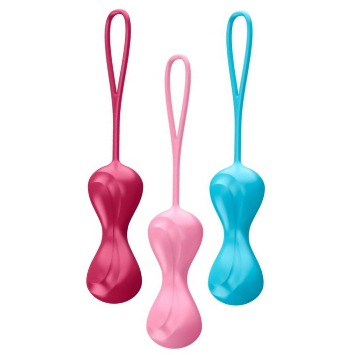 Conjunto 3 Bolas Kegel Satisfyer Loveballs 1