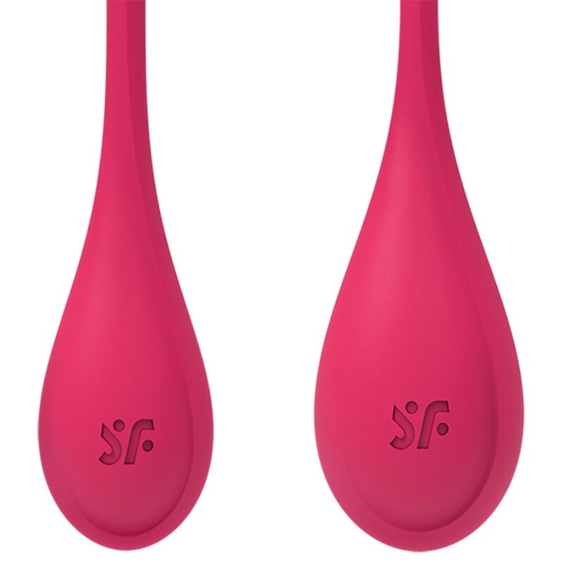 Conjunto 3 Bolas Kegel Satisfyer Yoni Power 1 Vermelho