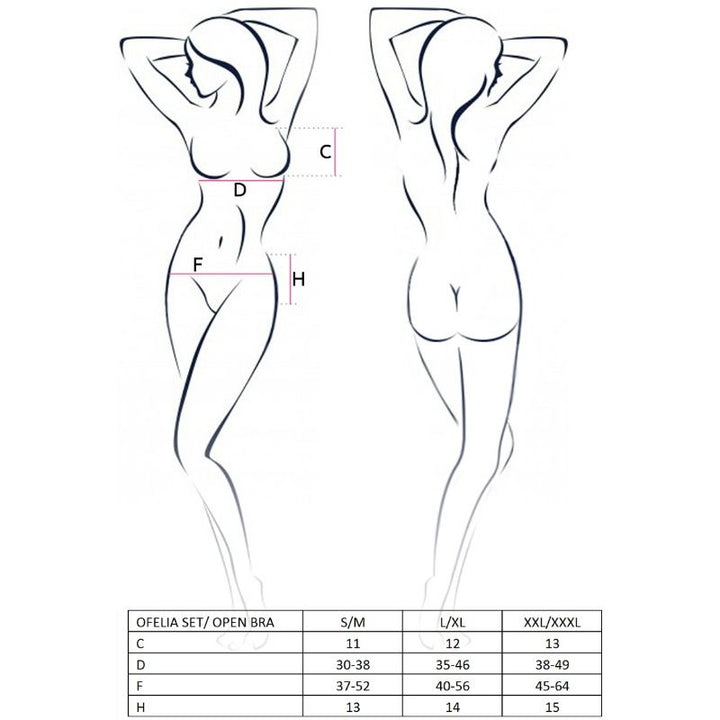 Conjunto 3 Peças Passion Ofelia