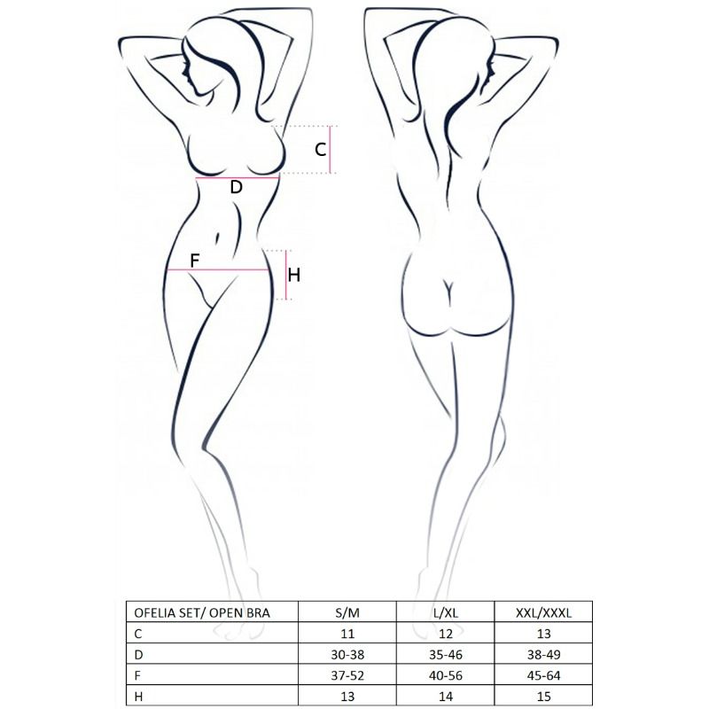 Conjunto 3 Peças Passion Ofelia