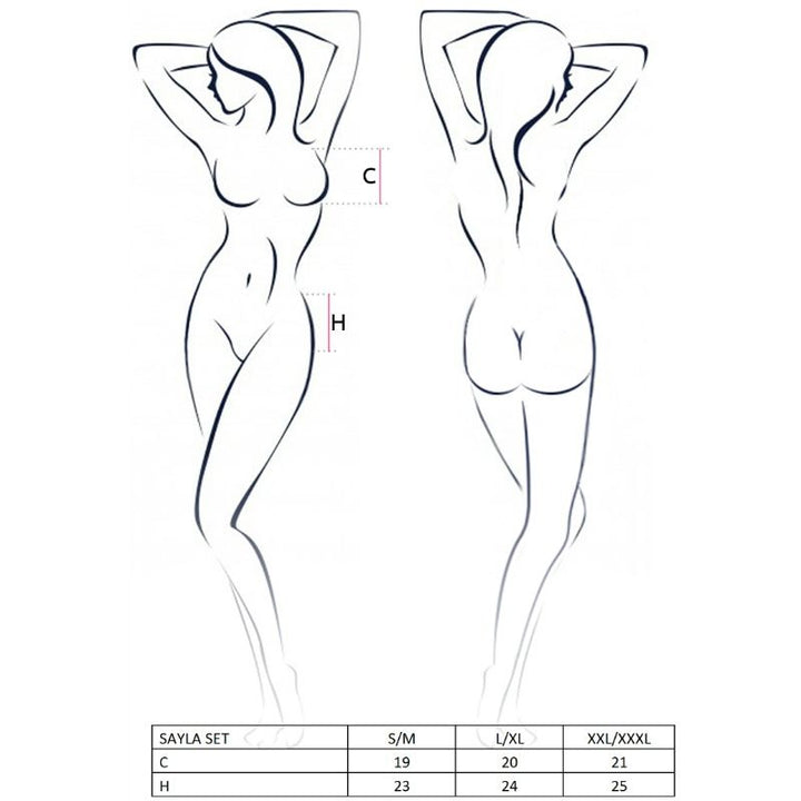 Conjunto 3 Peças Passion Sayla