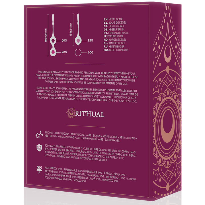 Conjunto 4 Bolas Kegel Rithual Deva