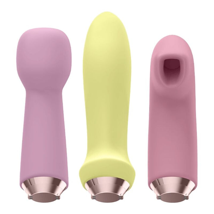 Conjunto 4 Vibradores Usb Satisfyer Marvelous Four