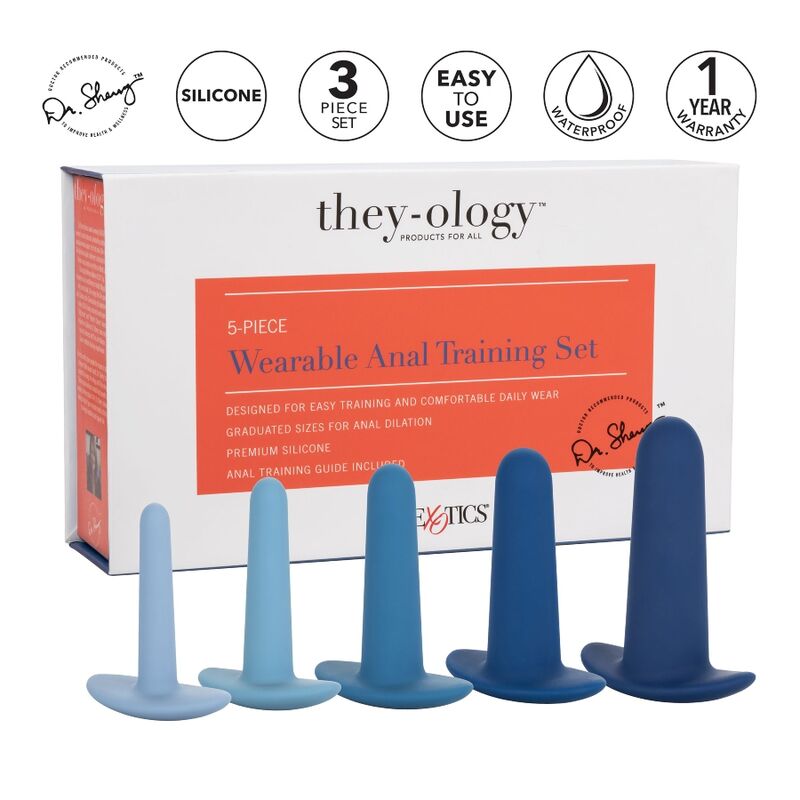 Conjunto 5 Dilatadores Vaginais Calex