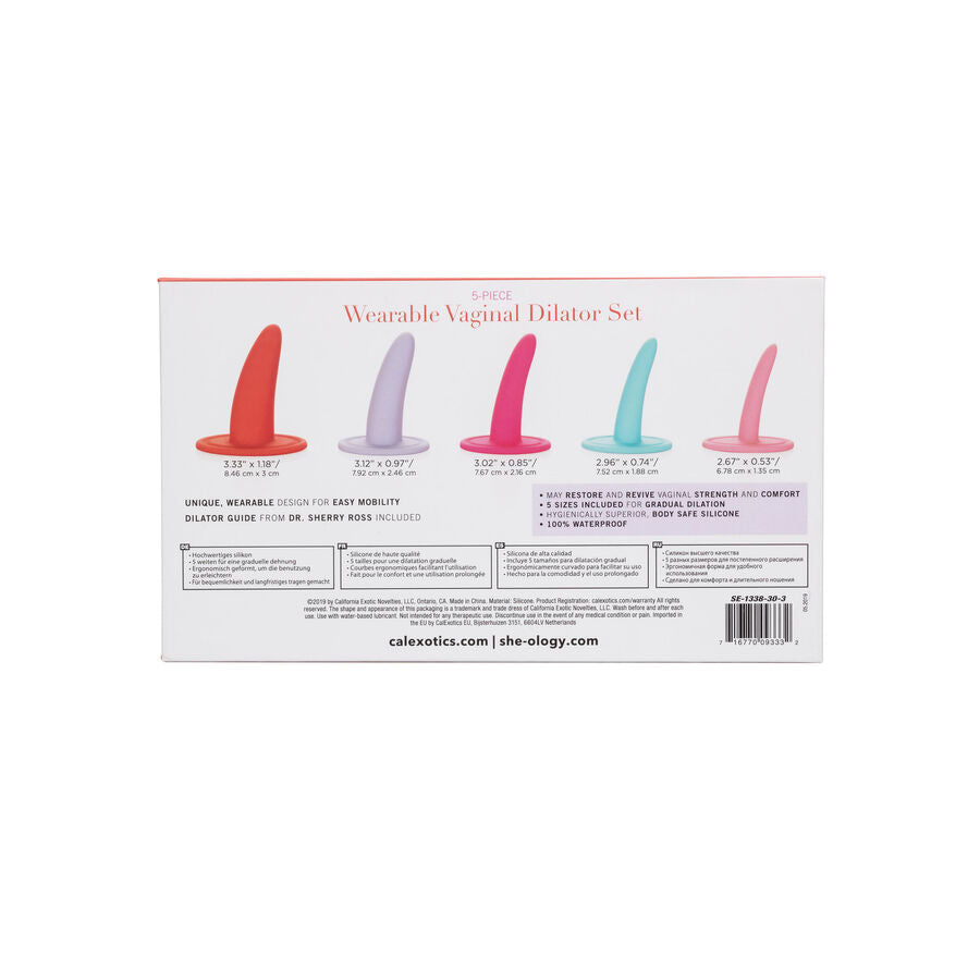Conjunto 5 Dilatadores Vaginais She-Ology